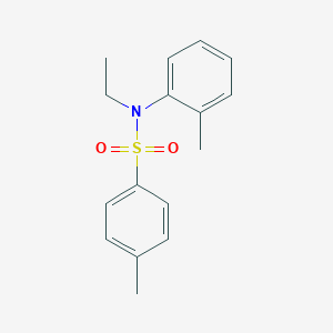 N-ethyl-4-methyl-N-(2-methylphenyl)benzenesulfonamide