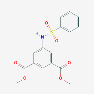 Dimethyl 5-[(phenylsulfonyl)amino]isophthalate