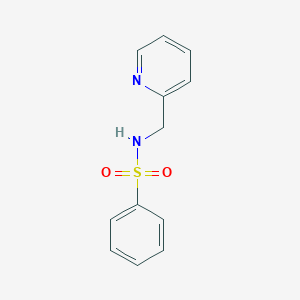 N-(pyridin-2-ylmethyl)benzenesulfonamide