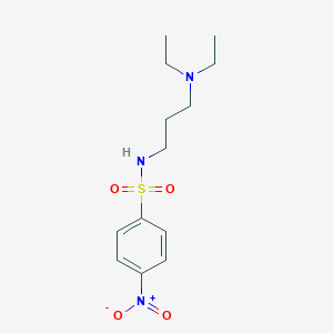 N-[3-(diethylamino)propyl]-4-nitrobenzenesulfonamide