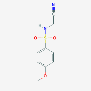 N-(cyanomethyl)-4-methoxybenzenesulfonamide