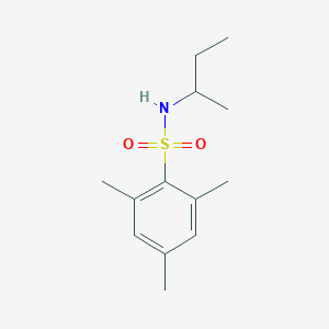 molecular formula C13H21NO2S B404896 N-(sec-butyl)-2,4,6-trimethylbenzenesulfonamide 