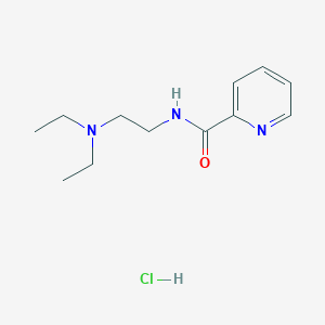 N-[2-(diethylamino)ethyl]pyridine-2-carboxamide;hydrochloride