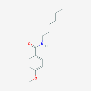 molecular formula C14H21NO2 B404905 N-hexyl-4-methoxybenzamide CAS No. 330467-48-6