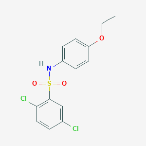 2,5-dichloro-N-(4-ethoxyphenyl)benzenesulfonamide