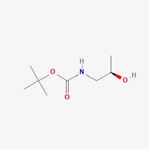 molecular formula C8H17NO3 B040491 N-Boc-(R)-1-氨基-2-丙醇 CAS No. 119768-44-4