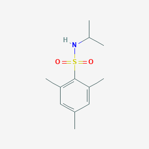 molecular formula C12H19NO2S B404920 2,4,6-trimethyl-N-propan-2-ylbenzenesulfonamide CAS No. 161452-11-5