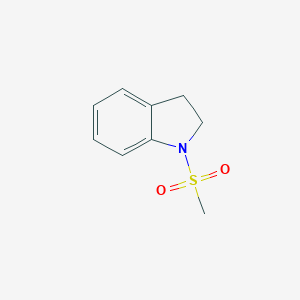 molecular formula C9H11NO2S B404923 1-(甲基磺酰基)吲哚 CAS No. 5825-63-8