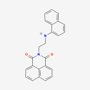 2-(2-(naphthalen-1-ylamino)ethyl)-1H-benzo[de]isoquinoline-1,3(2H)-dione