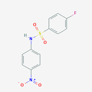 4-fluoro-N-(4-nitrophenyl)benzenesulfonamide