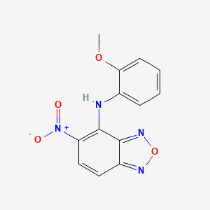 N-(2-methoxyphenyl)-5-nitro-2,1,3-benzoxadiazol-4-amine