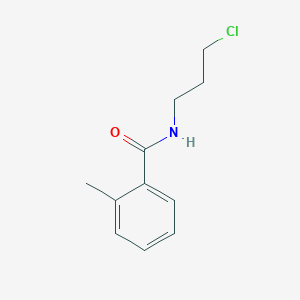 molecular formula C11H14ClNO B404940 N-(3-chloropropyl)-2-methylbenzamide 