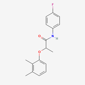 2-(2,3-dimethylphenoxy)-N-(4-fluorophenyl)propanamide