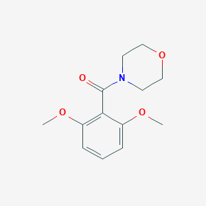 molecular formula C13H17NO4 B404941 4-(2,6-Dimethoxybenzoyl)morpholine 