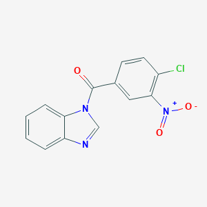 Benzoimidazol-1-yl-(4-chloro-3-nitro-phenyl)-methanone