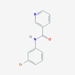molecular formula C12H9BrN2O B404946 N-(3-bromophenyl)pyridine-3-carboxamide CAS No. 332174-80-8