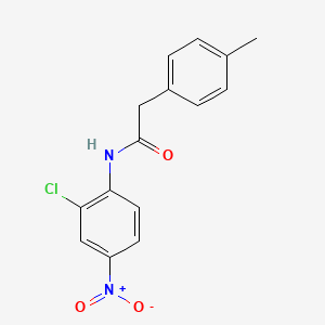 N-(2-chloro-4-nitrophenyl)-2-(4-methylphenyl)acetamide