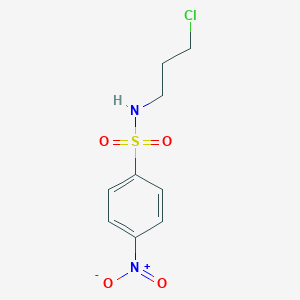 molecular formula C9H11ClN2O4S B404955 N-(3-chloropropyl)-4-nitrobenzenesulfonamide 