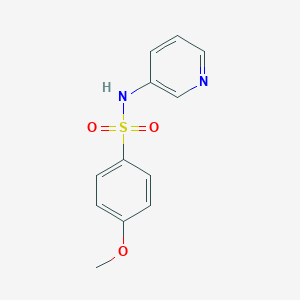 molecular formula C12H12N2O3S B404959 4-Methoxy-N-pyridin-3-yl-benzenesulfonamide CAS No. 736936-81-5