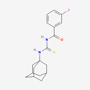 N-[(1-adamantylamino)carbonothioyl]-3-iodobenzamide