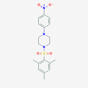1-(Mesitylsulfonyl)-4-(4-nitrophenyl)piperazine