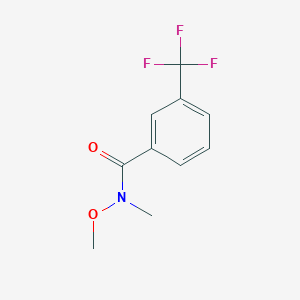 B040499 N-Methoxy-N-methyl-3-(trifluoromethyl)benzamide CAS No. 116332-62-8