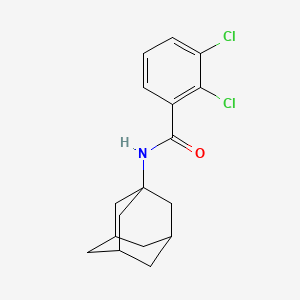 molecular formula C17H19Cl2NO B4049985 N-1-金刚烷基-2,3-二氯苯甲酰胺 