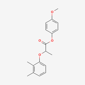 4-methoxyphenyl 2-(2,3-dimethylphenoxy)propanoate