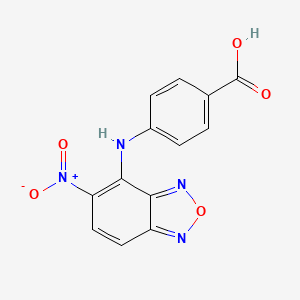 4-[(5-nitro-2,1,3-benzoxadiazol-4-yl)amino]benzoic acid