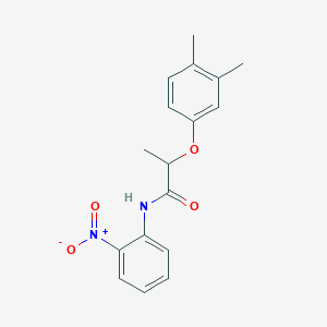 2-(3,4-dimethylphenoxy)-N-(2-nitrophenyl)propanamide