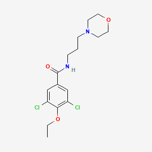 3,5-dichloro-4-ethoxy-N-[3-(4-morpholinyl)propyl]benzamide