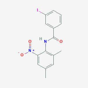 N-(2,4-dimethyl-6-nitrophenyl)-3-iodobenzamide