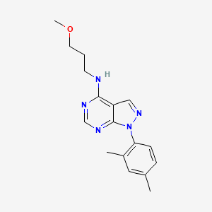 1-(2,4-dimethylphenyl)-N-(3-methoxypropyl)-1H-pyrazolo[3,4-d]pyrimidin-4-amine