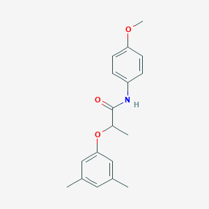 2-(3,5-dimethylphenoxy)-N-(4-methoxyphenyl)propanamide