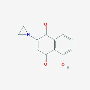 B040513 2-Aziridinyl-5-hydroxy-1,4-naphthoquinone CAS No. 120618-66-8