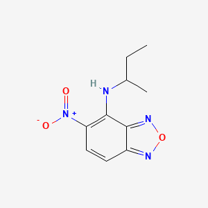 N-(sec-butyl)-5-nitro-2,1,3-benzoxadiazol-4-amine