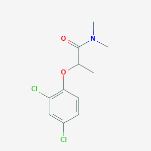 molecular formula C11H13Cl2NO2 B4051912 2-(2,4-dichlorophenoxy)-N,N-dimethylpropanamide 