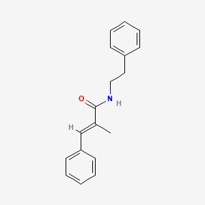 (E)-2-METHYL-N-PHENETHYL-3-PHENYL-2-PROPENAMIDE