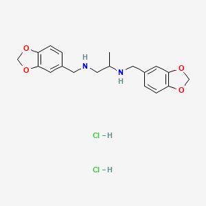 N,N'-bis(1,3-benzodioxol-5-ylmethyl)-1,2-propanediamine dihydrochloride