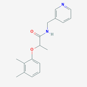 molecular formula C17H20N2O2 B4052667 2-(2,3-dimethylphenoxy)-N-(pyridin-3-ylmethyl)propanamide 