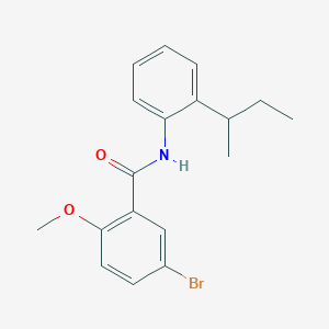 5-bromo-N-[2-(butan-2-yl)phenyl]-2-methoxybenzamide