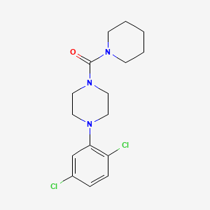 1-(2,5-Dichlorophenyl)-4-(piperidine-1-carbonyl)piperazine