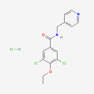 3,5-dichloro-4-ethoxy-N-(4-pyridinylmethyl)benzamide hydrochloride