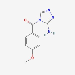 4-(4-methoxybenzoyl)-4H-1,2,4-triazol-3-amine