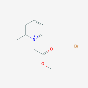 1-(2-methoxy-2-oxoethyl)-2-methylpyridinium bromide