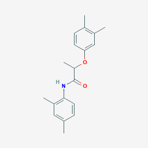 2-(3,4-dimethylphenoxy)-N-(2,4-dimethylphenyl)propanamide