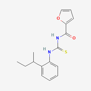 N-{[2-(butan-2-yl)phenyl]carbamothioyl}furan-2-carboxamide