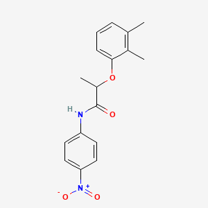 2-(2,3-dimethylphenoxy)-N-(4-nitrophenyl)propanamide