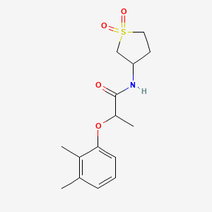 2-(2,3-dimethylphenoxy)-N-(1,1-dioxidotetrahydro-3-thienyl)propanamide