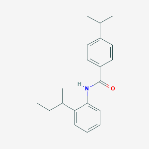 N-[2-(butan-2-yl)phenyl]-4-(propan-2-yl)benzamide